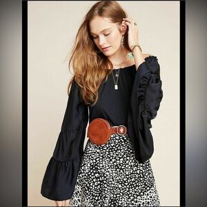 Anthropologie Gloria Off the Shoulder Top